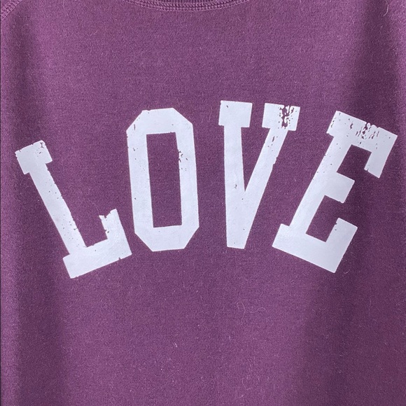 Love Maternity Burgundy Crewneck Pull Over Sweater Size XL - Picture 7 of 12